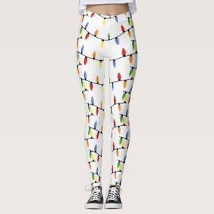 Women's Holiday Lights Leggings