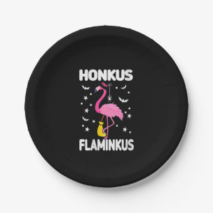 Womens Honkus Flaminkus Funny Gift for Halloween Paper Plates