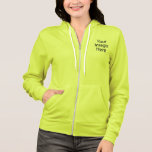 Women's Hoodie<br><div class="desc">Create your own womens hoodie on Zazzle.com! Use the design tool to upload your own artwork, design, or photo to make a unique womens hoodie. You can also add text using various fonts & view a preview of your design. Zazzle's easy to customize womens hoodie has no minimum order and...</div>