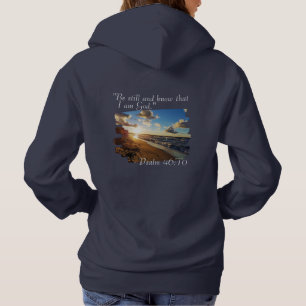 Womens hoodie "Be still and know that I am God."