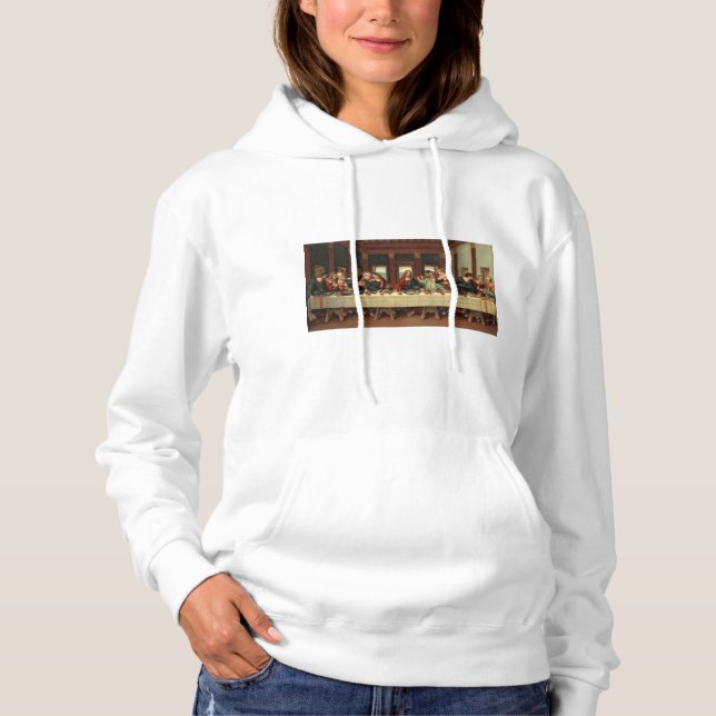 Women's Hoodie - Customize Last Supper (Front)