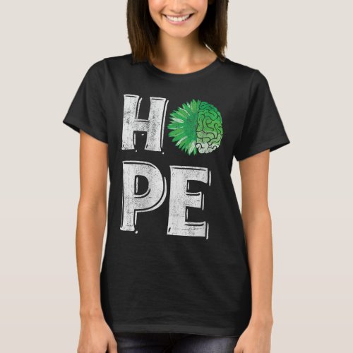 Womens Hope Mental Health Men Women Kids Mental He T_Shirt