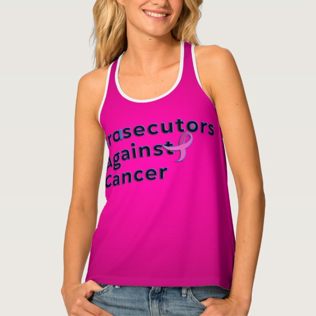 Women's Hot Pink Tank Top (Front)