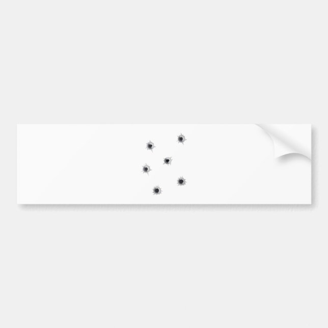 Womens How Many Holes Does This Shirt Have Bumper Sticker (Front)