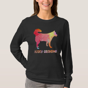 Womens Husky Dog Costume Mother s Day Siberian Hus T-Shirt