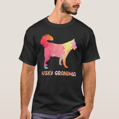 Womens Husky Dog Costume Mother s Day Siberian Hus T-Shirt
