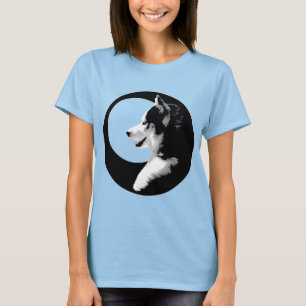 Women's Husky Sport Tee Husky Malamute Dog Shirts