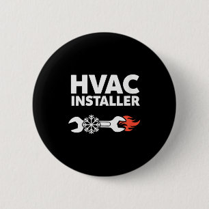 Womens Hvac Installer Funny Hvac Tech Technician F Button