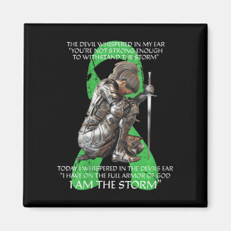 Womens I Am Storm Non Hodgkins Lymphoma Christian  Magnet