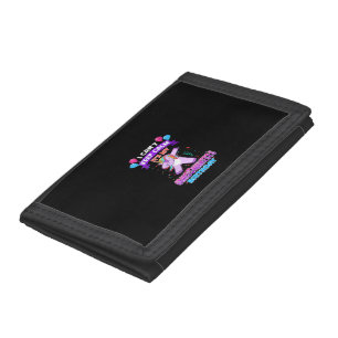 Womens I Cant Keep Calm Its My Granddaughter Birth Tri-fold Wallet