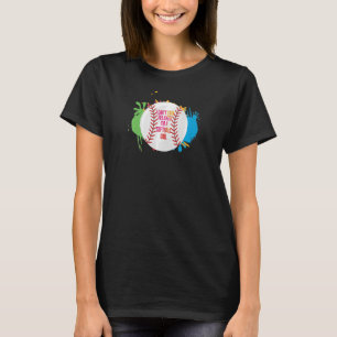 Womens I can't stay softball grl softball game Sof T-Shirt