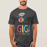 Womens I Love Being Called Gigi Sunflower Gifts