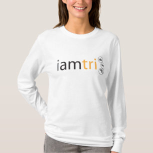 Women's iamtri fitted hoodie T-Shirt
