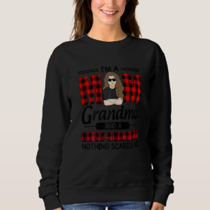 Womens I'm A Mom Grandma And A Great Grandma Nothi Sweatshirt