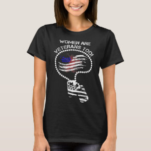 Womens I'm A Mom Grandma And A Veteran Nothing Sca T-Shirt