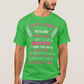 Womens I'm A Wife To A Husband With Wings Widow R T-Shirt