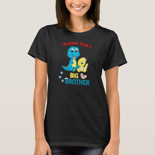 Womens Im Going To Be A Big Brother 2022 Announci T_Shirt