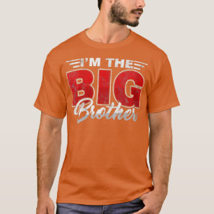 Womens Im he Big Bro Brother Siblings Day Pregnanc T-Shirt