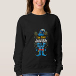 Womens I'm The Jewish Elf Christmas Chanukah Hanuk Sweatshirt<br><div class="desc">This is a great gift for your family,  friends during Hanukkah holiday. They will be happy to receive this gift from you during Hanukkah holiday.</div>