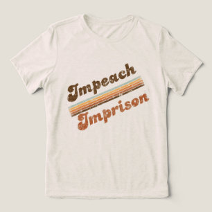 Women's Impeach Imprison Front & Back Tee