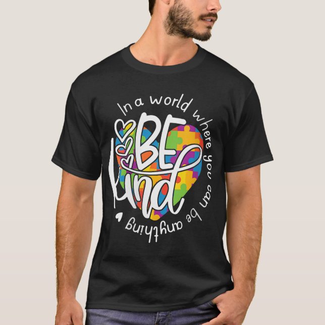  Womens In A World Where You Can Be Anything  T-Shirt (Front)