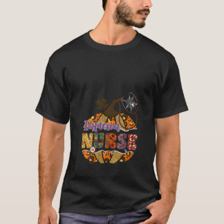 Womens Infusion Nurse Stethoscope Nursing Hallowee T-Shirt