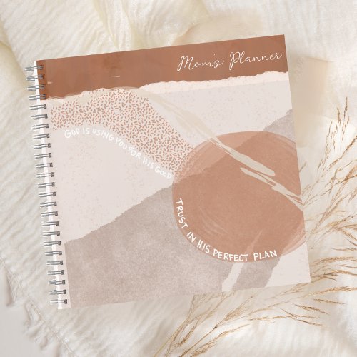 Womens Inspirational Motivational Christian Mom Notebook