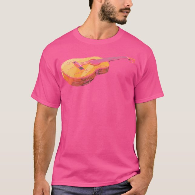 Womens Instrument - Guitarist Acoustic Guitar T-Shirt (Front)