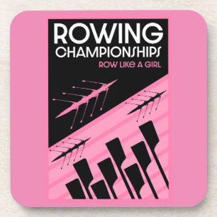 Women's International Rowing Beverage Coaster