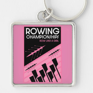 Women's International Rowing Keychain