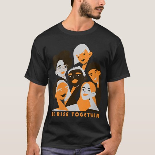 Womens International Womens Day 2023 We Rise Toget T_Shirt