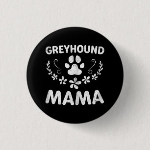 Womens Italian Greyhound Mom Funny Dog Mom Gift Button