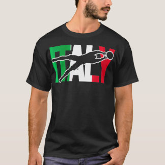 Womens Italy Soccer Jersey Italia Azzurri Gifts fo T-Shirt