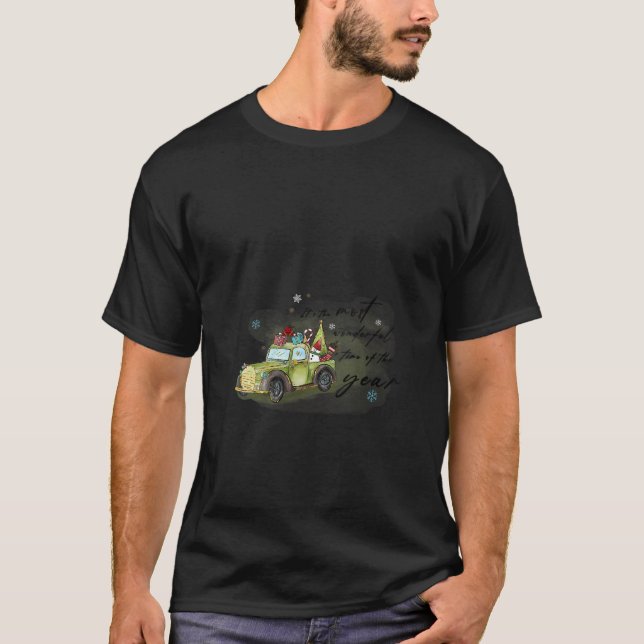 Womens Its The Most Wonderful Time Of The Year Chr T-Shirt (Front)