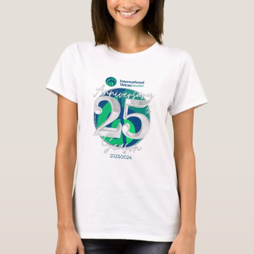 Womens IVH 25th Anniversary T_shirt
