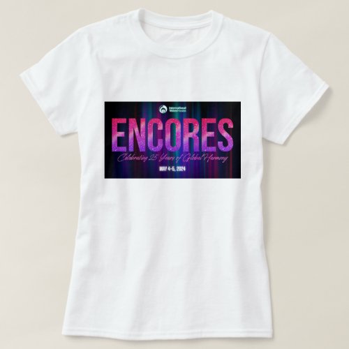 Womens IVH ENCORES T_shirt