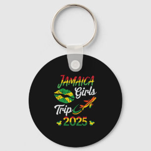 Womens Jamaica Girls Trip 2025 Summer Vacation Wee Keychain