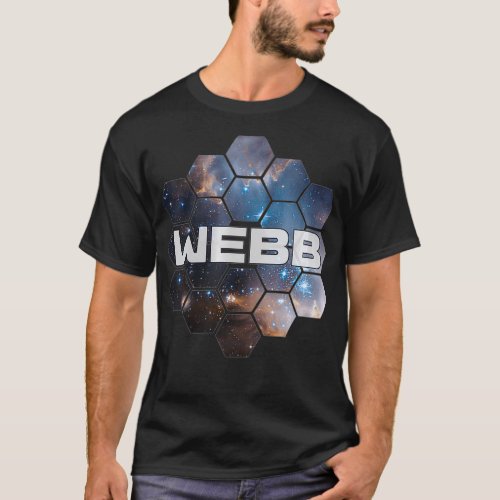 Womens James Webb Space Telescope JWST VNeck  T_Shirt