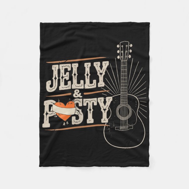 Womens Jelly Personalized First Name Birthday Men  Fleece Blanket (Front)