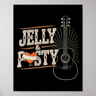 Womens Jelly Personalized First Name Birthday Men  Poster