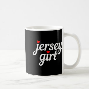 Womens Jersey Girl New Jersey Heart Funny Cute New Coffee Mug