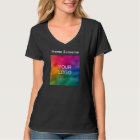 Women's Jersey V-Neck Custom T-Shirt Business