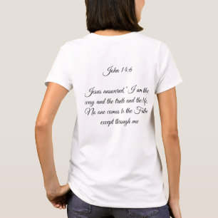 Women's John 14:6 T-shirt
