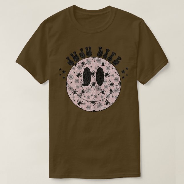 Womens Juju Life Ghost Spooky Face , Halloween Juj T-Shirt (Design Front)
