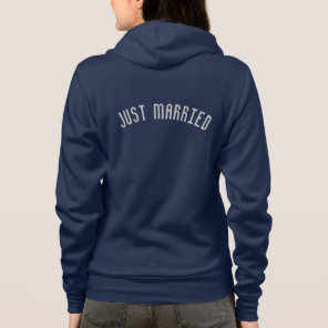 Women's Just Married Hoodie