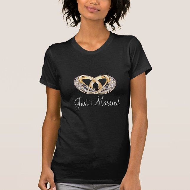 Women's Just Married Shirt (Front)