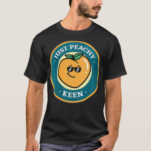 Womens Just Peachy Keen VNeck  T-Shirt
