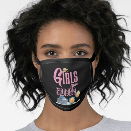 Womens Jute Hat Girls Gone Cruising Face Mask