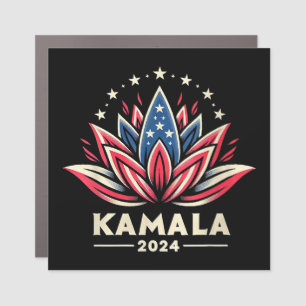 Womens Kamala Harris 2024 Presidential Campaign Am Car Magnet