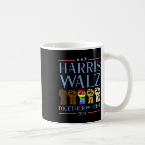 Womens Kamala Harris Tim Walz 2024 Election 2024 H Coffee Mug